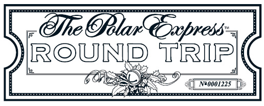 Polar Express Ticket Clipart.