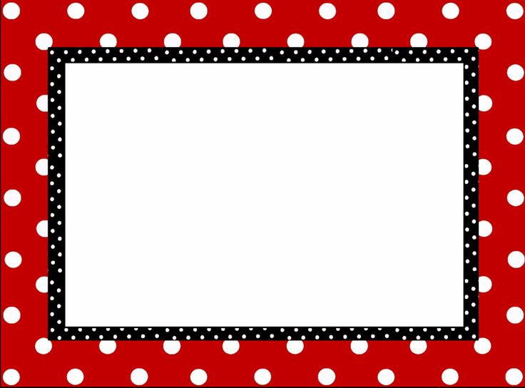 71+ Polka Dot Border Clip Art.