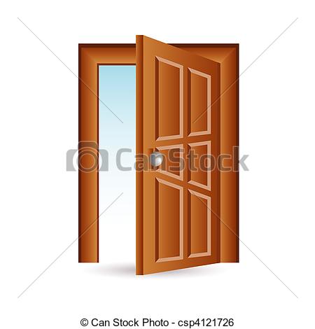 Stock Illustration of door icon csp4121726.