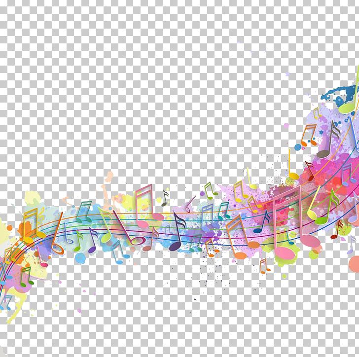 Wedding Invitation Concert Background Music Poster PNG.