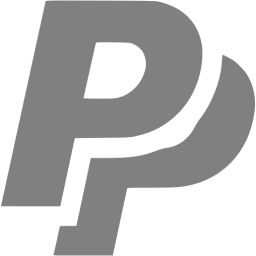 Gray paypal 2 icon.