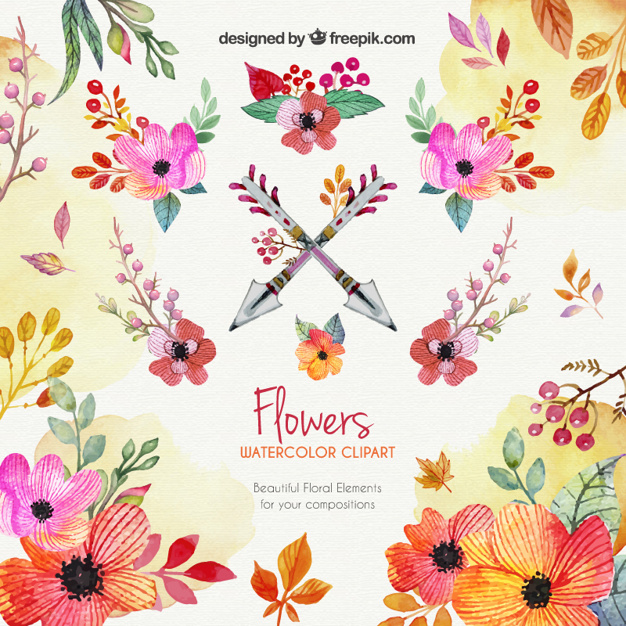 Flower Clipart Vectors, Photos and PSD files.