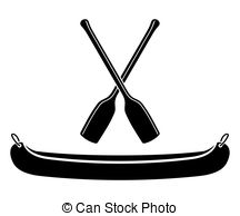 Canoe Paddle Clipart.