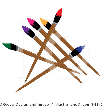 Paint Brush Clip Art Free.