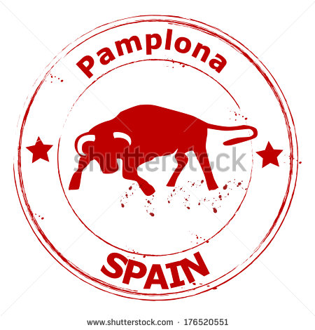 Pamplona Stock Photos, Royalty.