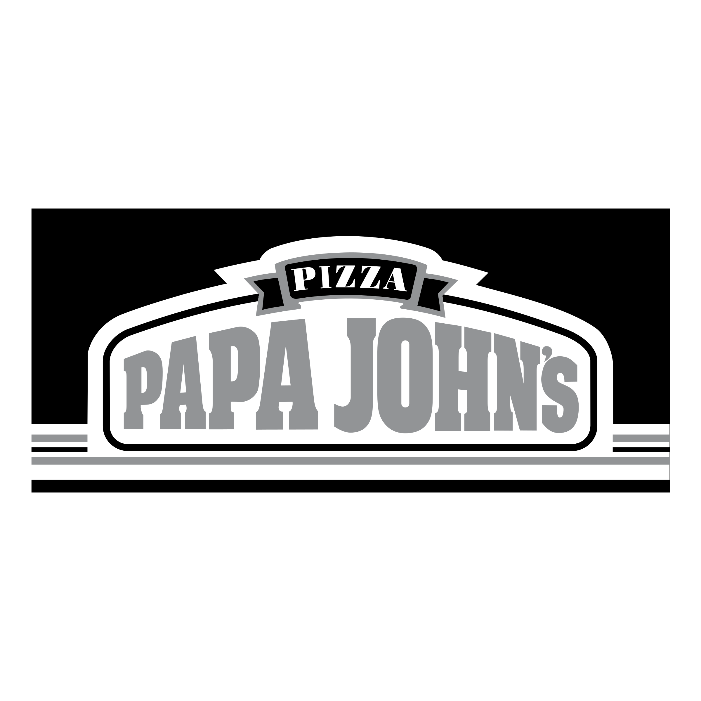 Papa John\'s Pizza Logo PNG Transparent & SVG Vector.