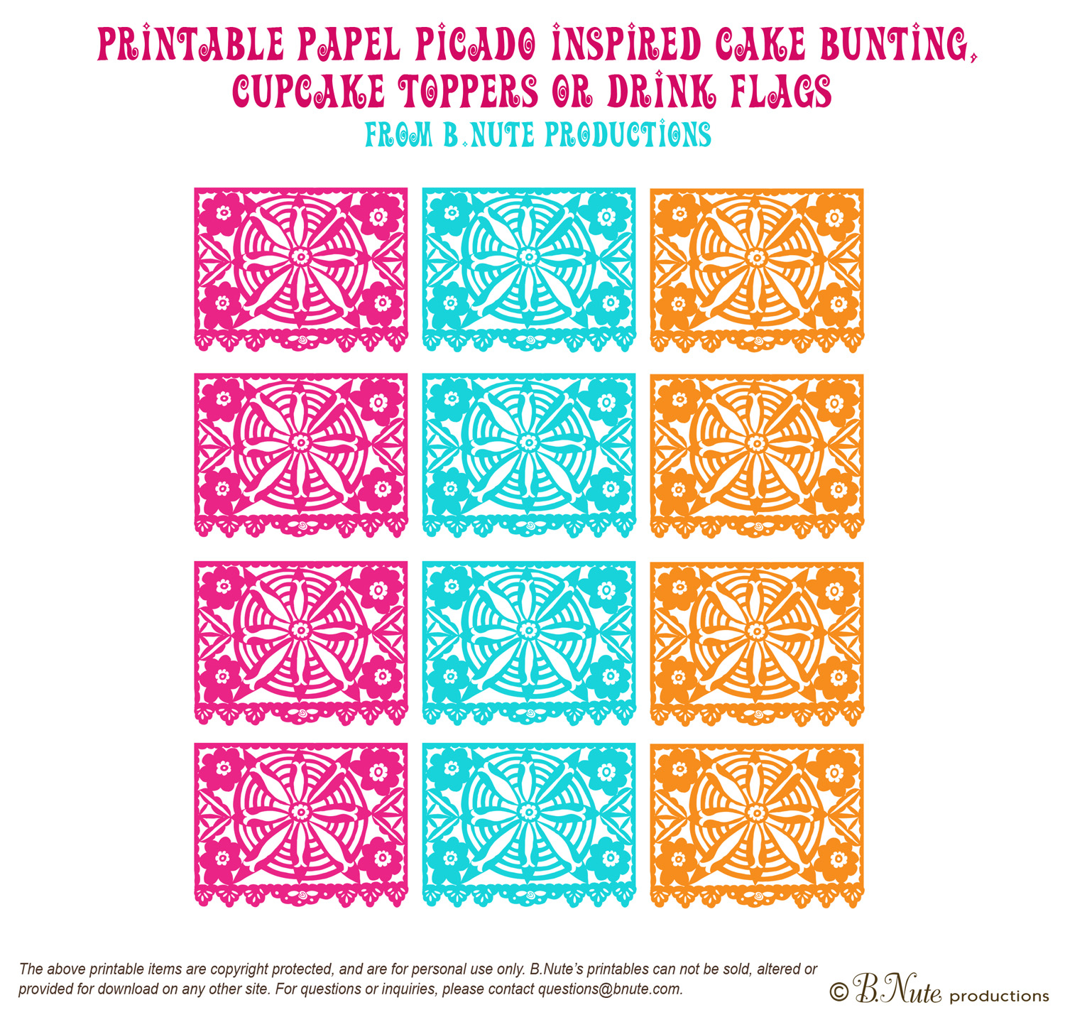 Papel Picado For Your Wedding.