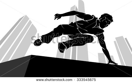 Similiar Parkour Clip Art Black And White Keywords.