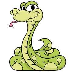 Pet snake clipart.