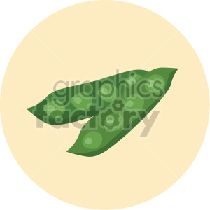 peapod clipart.