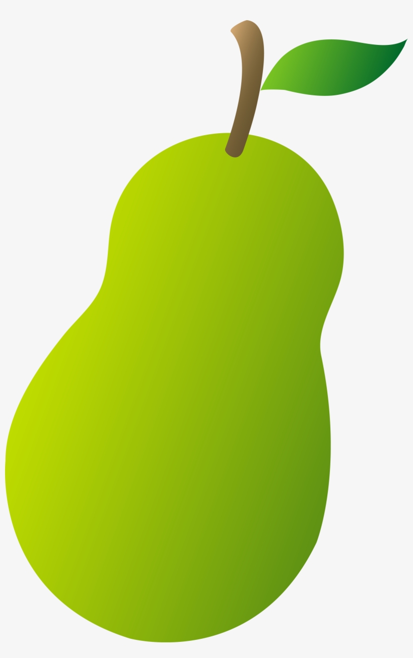 Pear Cartoon Clipart.