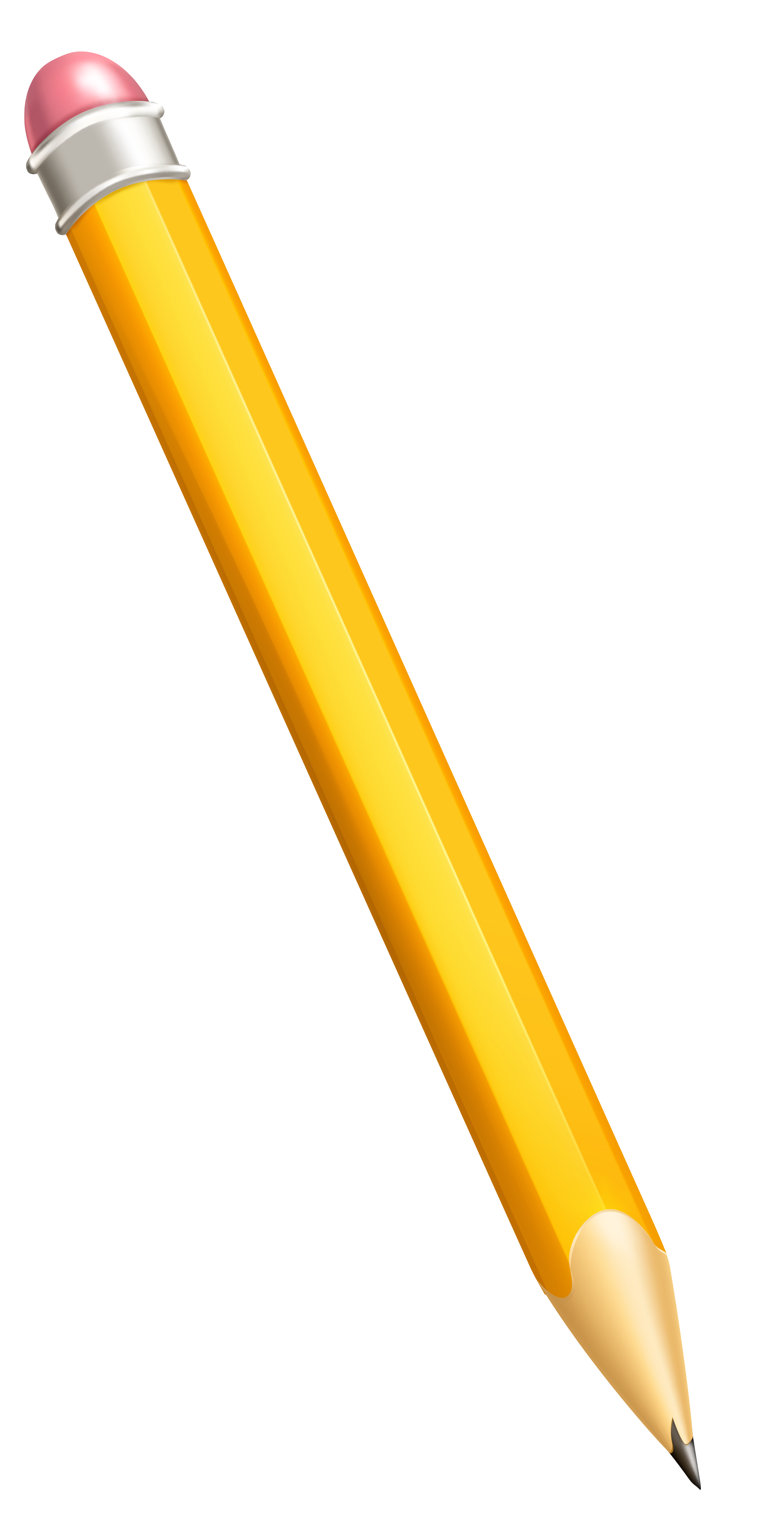 Pencil Transparent PNG Vector Clipart.