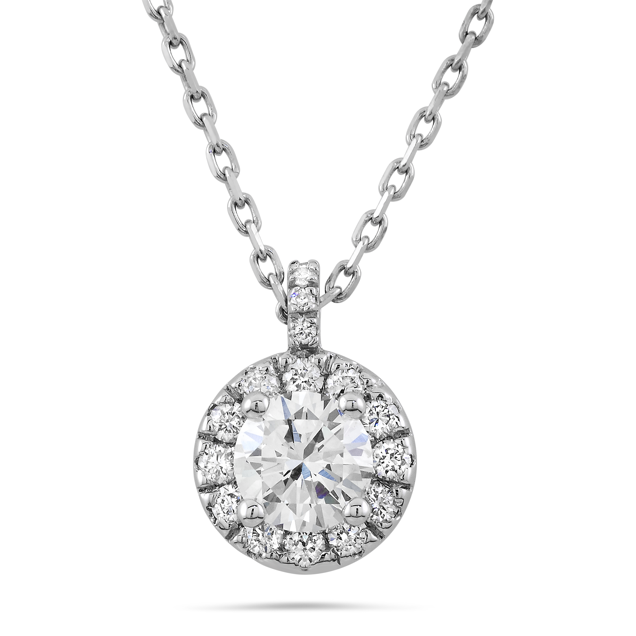 Diamond Pendant PNG Image.