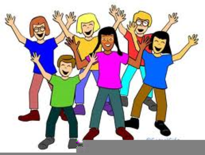 Outgoing People Clipart.