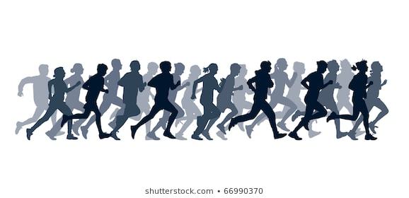 Group of people running clipart 4 » Clipart Portal.