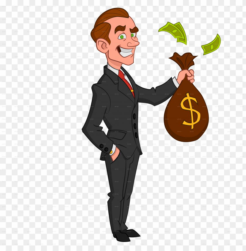 businessman money clipart vector transparent library.