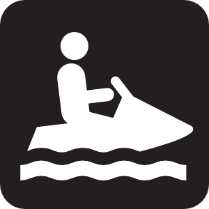 Personal Water Craft Watercraft Black Clip Art at Clker.com.