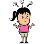 Perplexed Girl Clipart.