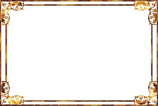 Transparent Frame Gold Background Png #28927.