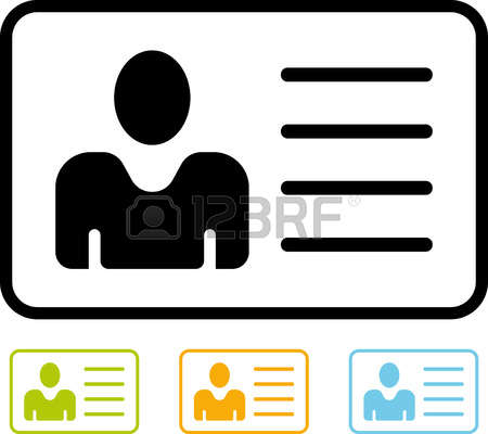 Identification Clipart.