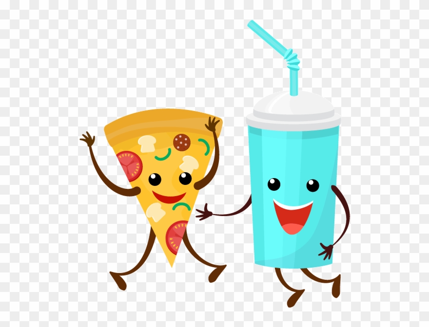 Pizza And Soda Clipart (#2661363).