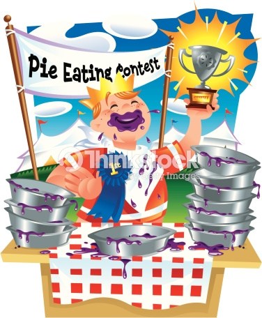 Pie eating contest clipart 7 » Clipart Portal.