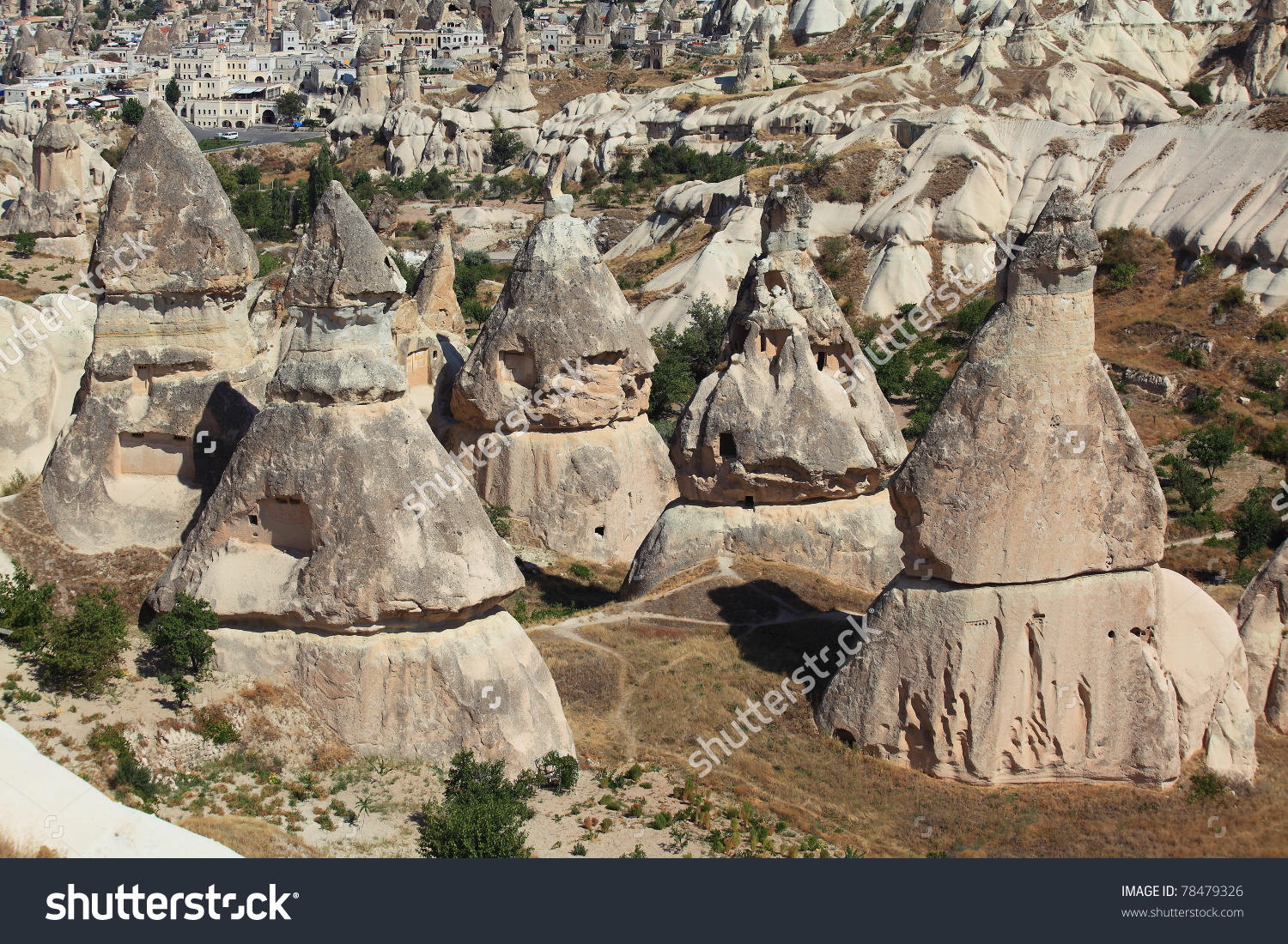 Pigeon Valley Cappadocia Turkey Stock Photo 78479326.