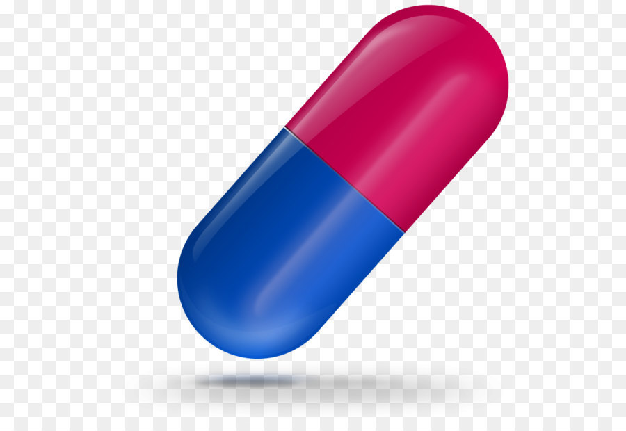 Download Free png Blue Cylinder Pill PNG png download 800.