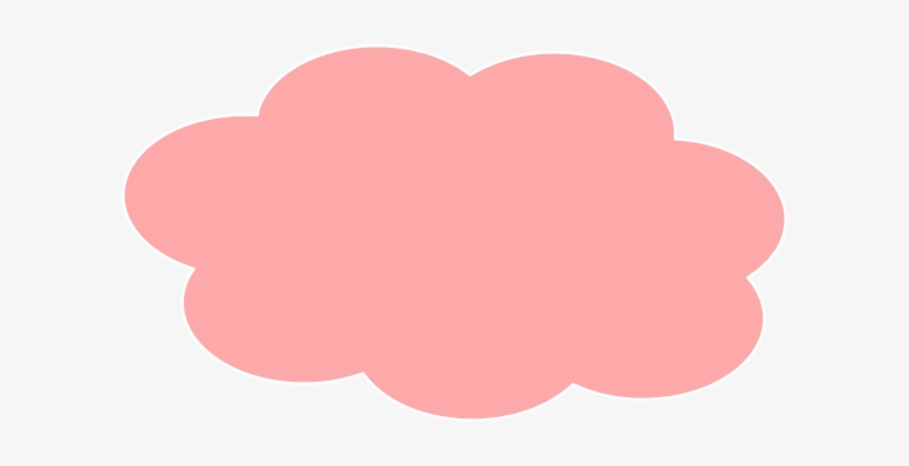 Clouds Clipart Pink Cloud.