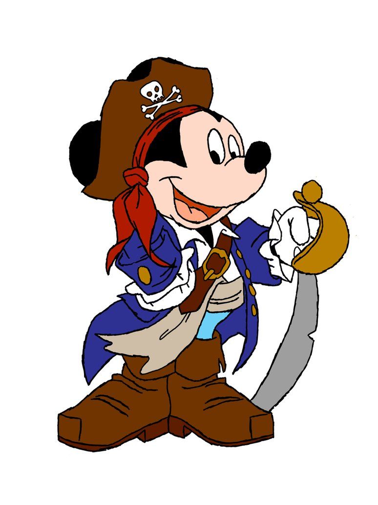 Pirate Mickey Mouse by ~TonicShadow on deviantART.