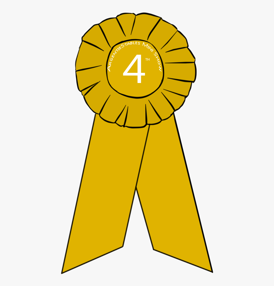 Fourth Place Award Clipart.