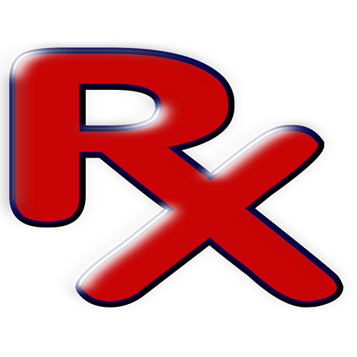 Rx plain text clipart image.