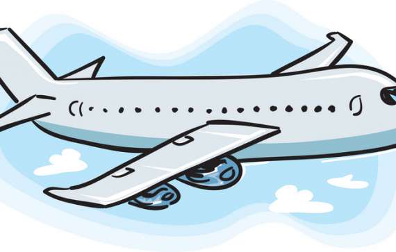 Boarding A Plane Clip Art.