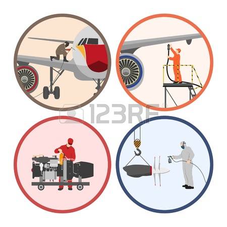 544 Aircraft Mechanic Stock Vector Illustration And Royalty Free.