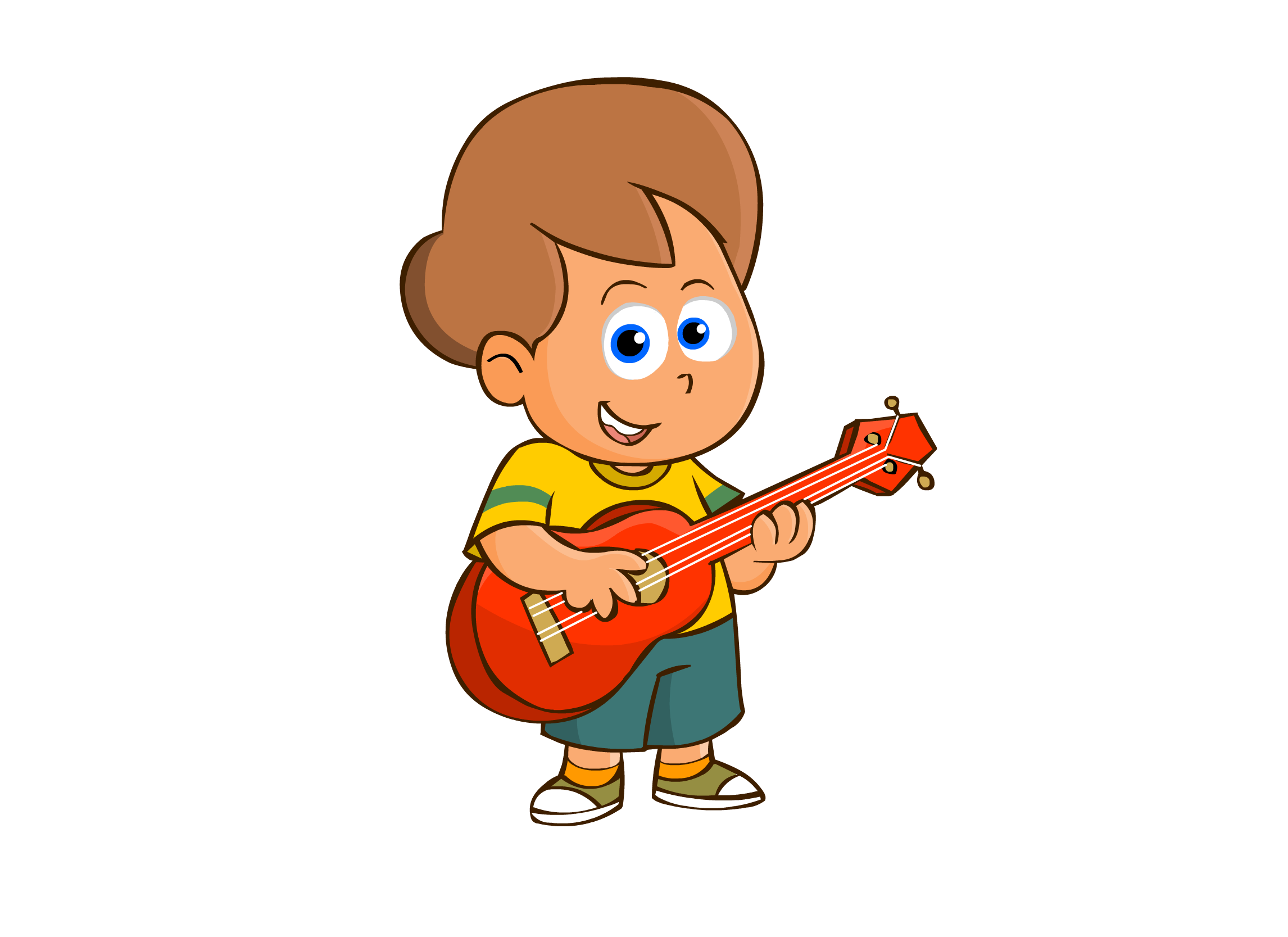 603 Ukulele free clipart.