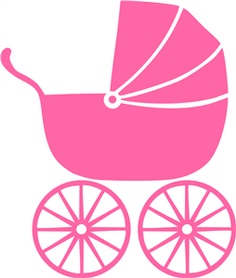 Pram clipart.