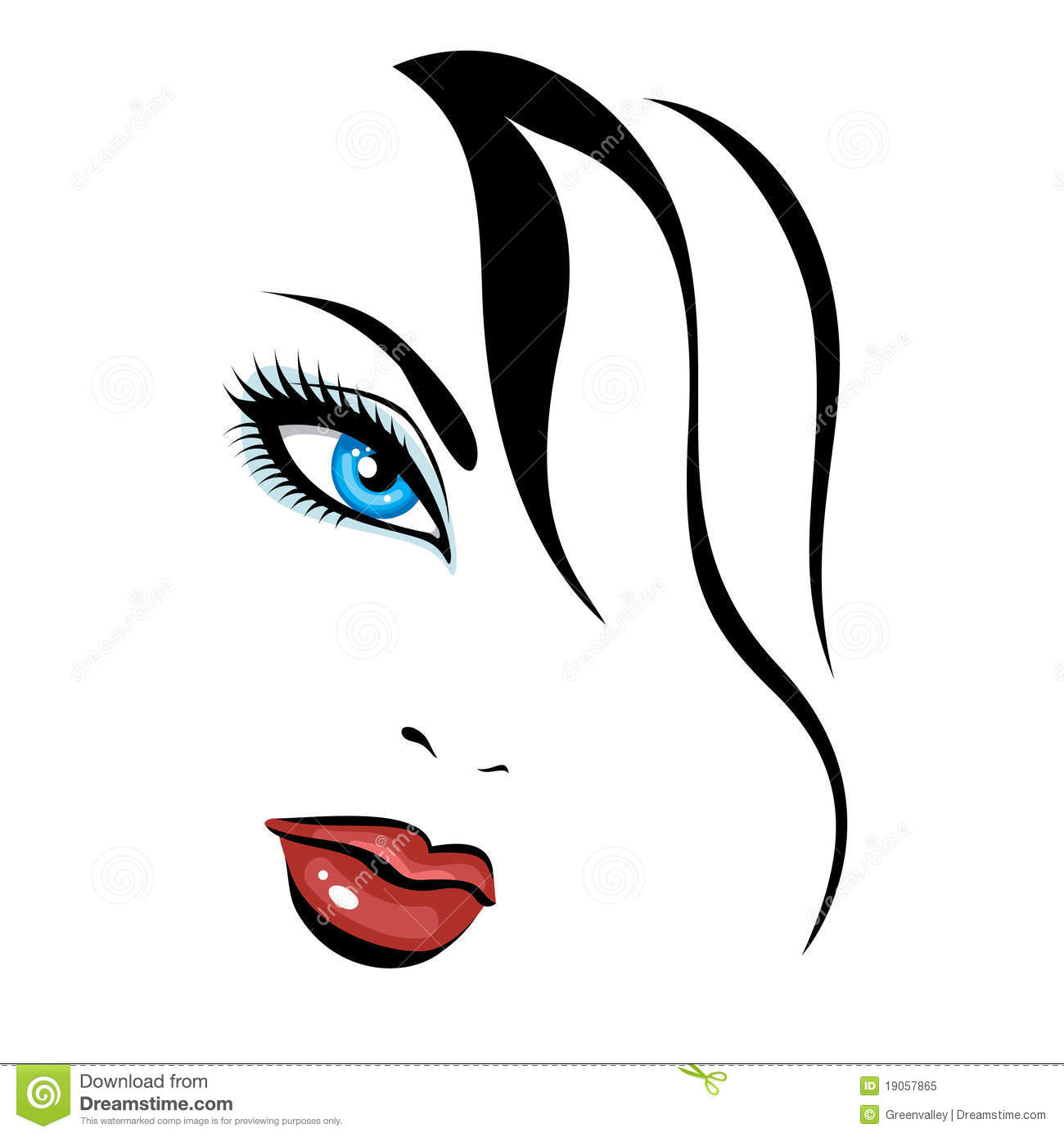 Beautiful Girl Hd Clipart Download.