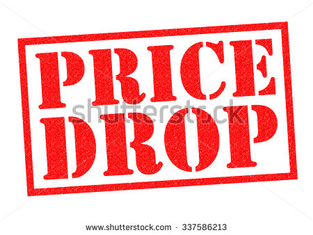 Price Drop Stock Images, Royalty.