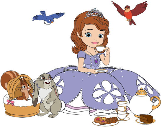 Sofia the First Clip Art.