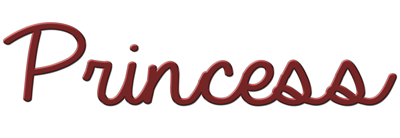 Words clipart princess, Words princess Transparent FREE for.