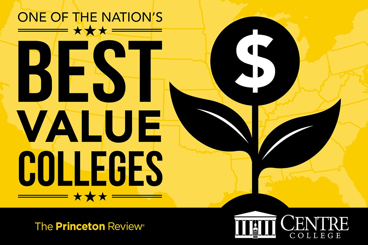 Centre listed in Princeton Review best value publication.