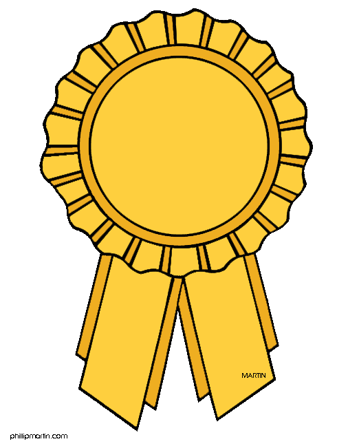 24 Prize Ribbon Clip Art, Award Ribbon Free Clipart.