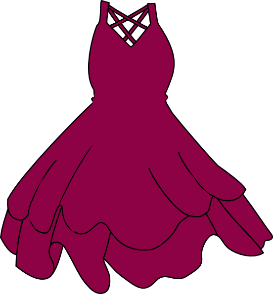 Prom Dress Clipart, Prom Dress Free Clipart.