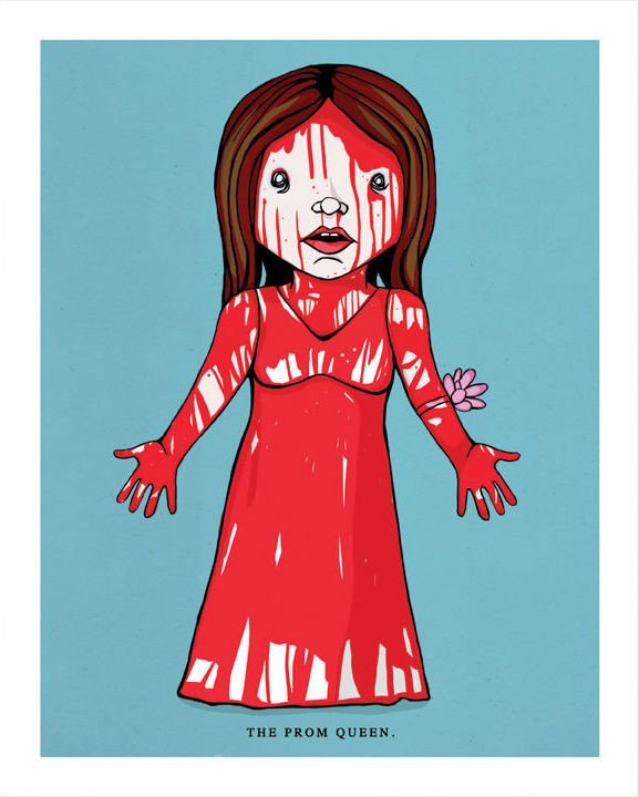 Carrie Stephen King Clip Art.