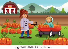 Pumpkin Patch Clip Art.