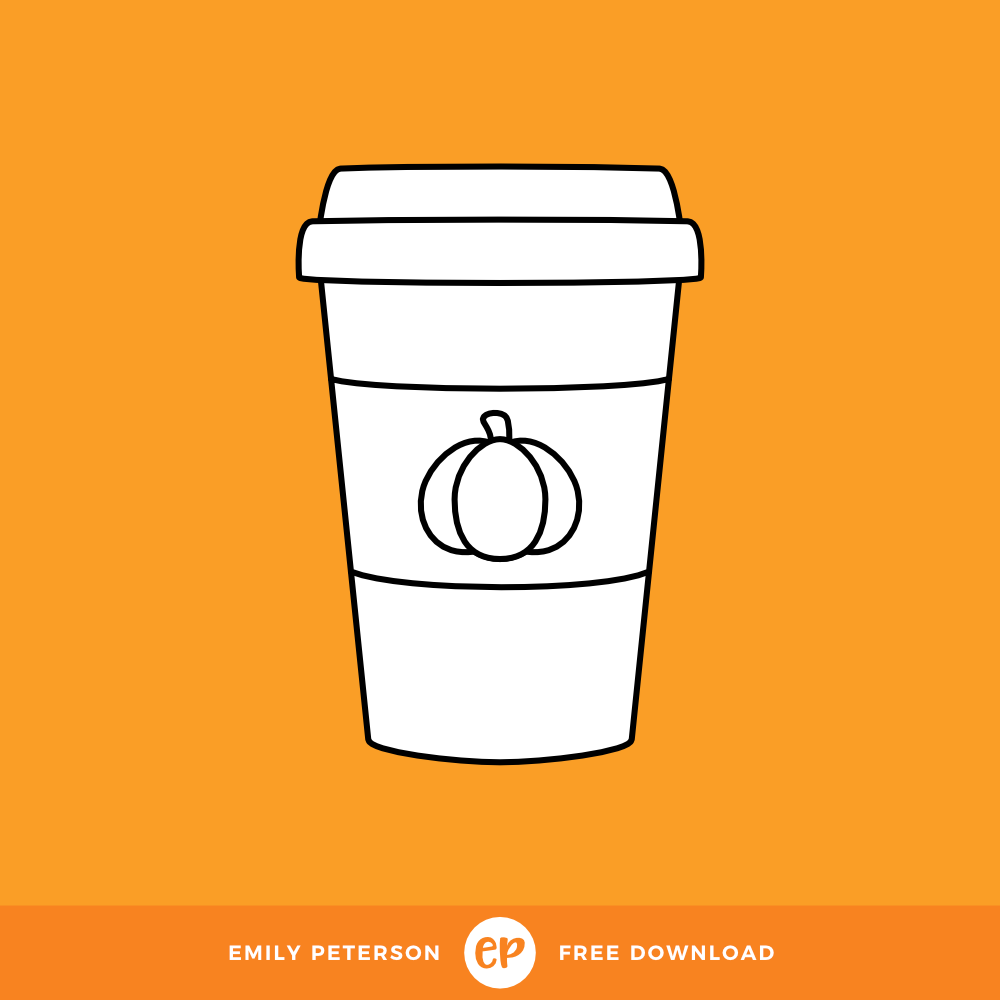 Freebie • Pumpkin Spice Latte.