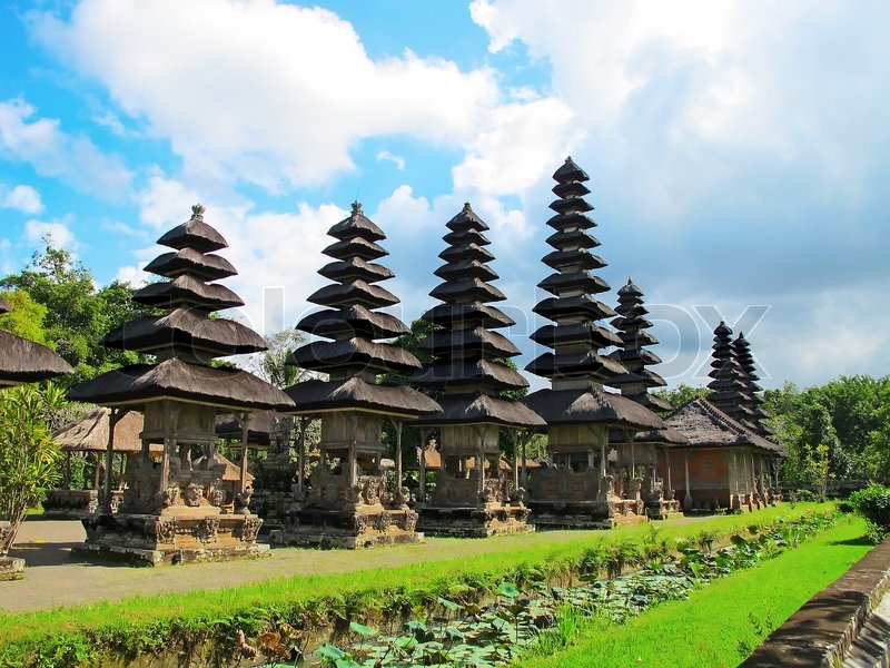 Pura Taman Ayun near Mengwi, Bali, Indonesia..