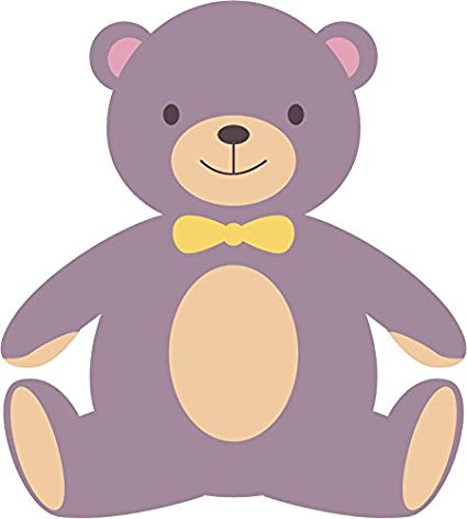 Amazon.com: Cute Adorable Colorful Creative Bear Cartoon.