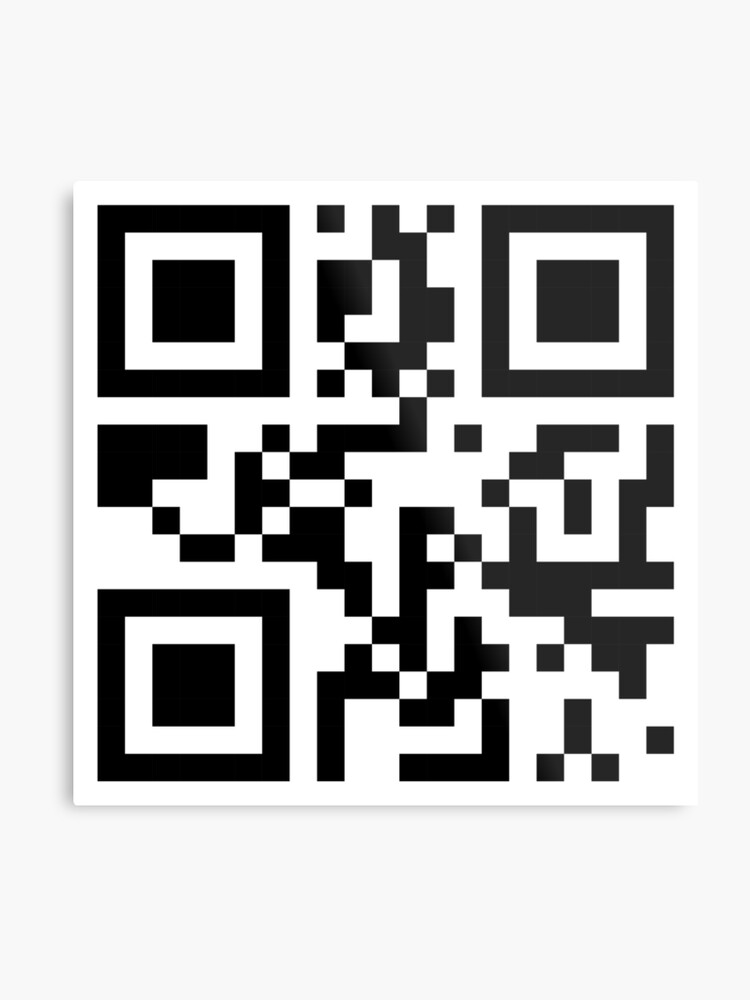 QR code sample.