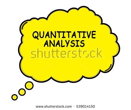 Quantitative Analysis Clipart.